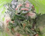 菜の花とじゃこのかき揚げ作り方3写真