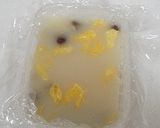 八朔とレーズン入りの水ようかん作り方4写真