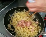 和風ツナおろしスパゲッティー作り方6写真
