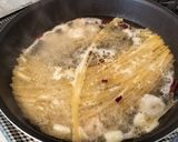 ワンパン簡単★明太エビスープパスタ作り方3写真