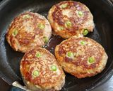 うすいエンドウの豆腐ハンバーグ作り方8写真
