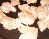 鶏もも肉の焼き鳥風すっぱ味噌添え作り方1写真