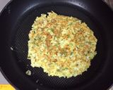 ベーコンとオクラでお好み焼き作り方6写真