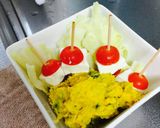 プチトマトのクリームチーズサンド作り方4写真