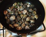 香味ガーリックあっさりの酒蒸し作り方4写真