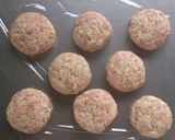 簡単節約☆厚揚げハンバーグ甘酢あんかけ。作り方5写真