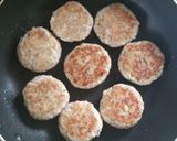 簡単節約☆厚揚げハンバーグ甘酢あんかけ。作り方7写真