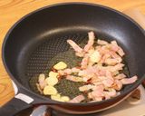 キャベツとベーコンのペペロンチーノ作り方6写真