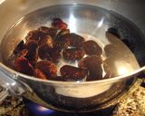 紫花豆とアサリの佃煮作り方2写真