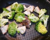 簡単！ブロッコリーと生椎茸のプチスープ。作り方2写真