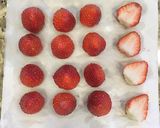 ドライストロベリー＆いちごシロップ作り方1写真