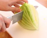 焼きキャベツのトマトミート作り方3写真
