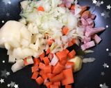 簡単♡朝食に食べる具沢山クラムチャウダー作り方3写真