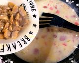 簡単♡朝食に食べる具沢山クラムチャウダー作り方6写真