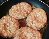 お麸でジューシー！玉葱多目♥ハンバーグ♪作り方5写真