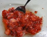 いちごとろ混ぜアイスクリーム作り方1写真