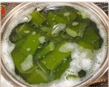 春☆茎わかめの佃煮（甘めゴマ生姜醤油味）作り方2写真