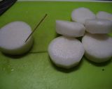 ★ふろふき大根★肉味噌風～ニラ入り作り方2写真