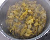 常備菜★茎わかめの佃煮・ゴマ味噌生姜味作り方3写真