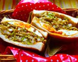 姫路ちゃんぽん焼きでトーストサンド作り方5写真