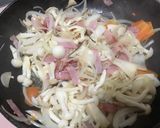簡単！和風スープパスタ(*^^*)作り方4写真
