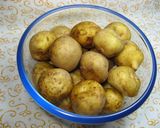 郷土料理「塩煮いも」作り方1写真