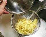 パクチーとじゃがいものエスニックきんぴら作り方3写真