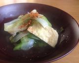 葉玉ねぎとお揚げのあっさり煮作り方7写真