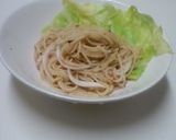 山海ぶしと新玉ねぎのパスタ作り方4写真