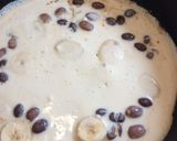 金時豆とバナナのパンケーキ作り方4写真