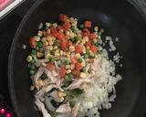 簡単❁﻿我が家の絶品チキンライス作り方2写真
