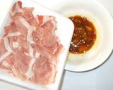 豚薄切り肉とパプリカの生姜焼きサラダ♪作り方4写真