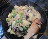 簡単なすのカレー丼作り方3写真