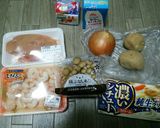 胸肉と海鮮のクリームシチュー作り方1写真