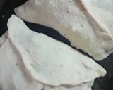 大きな餃子？豚ロースの包み焼き♪作り方4写真