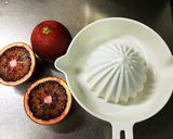 ブラッドオレンジのかき氷作り方1写真