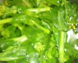 菜の花の下ごしらえ♪作り方4写真