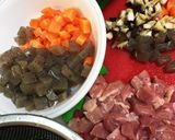 簡単で美味しい♡子供も喜ぶ五目煮♡作り方1写真
