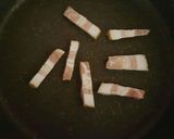 ベーコンエッグトースト作り方1写真