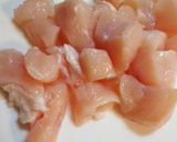 南高梅と鶏胸肉の炊き込みご飯♪作り方2写真