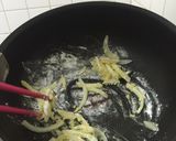 スモークサーモンのクリームパスタ作り方2写真