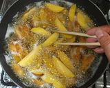 じゃがいも揚げる揚げ煮♪フライドポテト♪作り方4写真