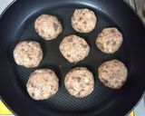氷コンニャクでカサ増しハンバーグ♪作り方4写真