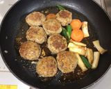 氷コンニャクでカサ増しハンバーグ♪作り方6写真