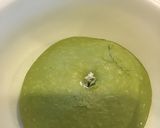 抹茶のメロンパン♬作り方1写真