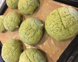 抹茶のメロンパン♬作り方7写真