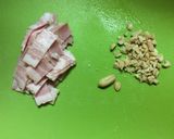 新玉ねぎとレタスのピーナッツサラダ作り方3写真