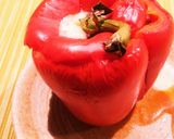 パプリカ丸ごとタコミートグラタン♪作り方5写真