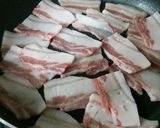 豚カルビ丼withたまねぎ。作り方4写真
