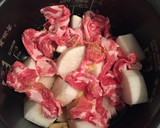 〜炊飯器レシピ①〜豚肉と大根の煮物作り方5写真